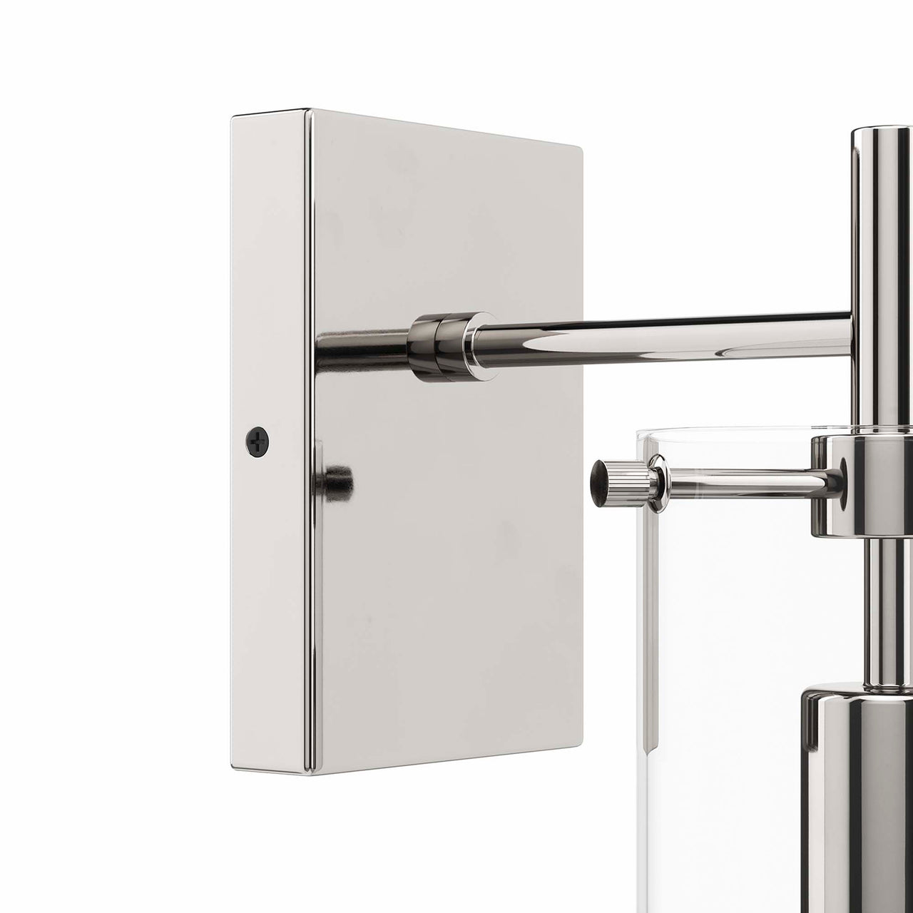 Caelum Wall Sconce, Polished Nickel