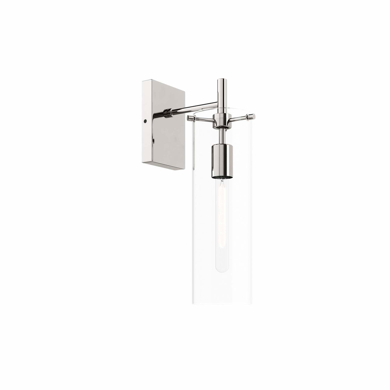 Caelum Wall Sconce, Polished Nickel
