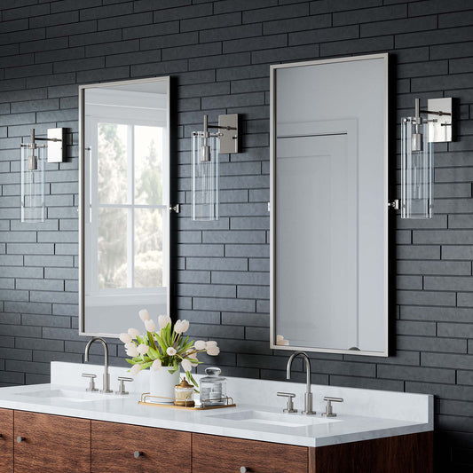 Caelum Wall Sconce, Polished Nickel