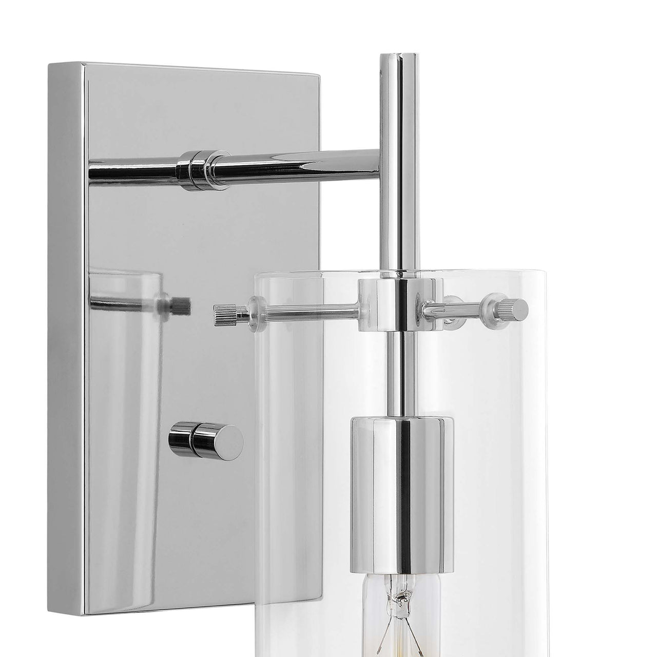 Caelum Wall Sconce w/ Plugin, Polished Nickel