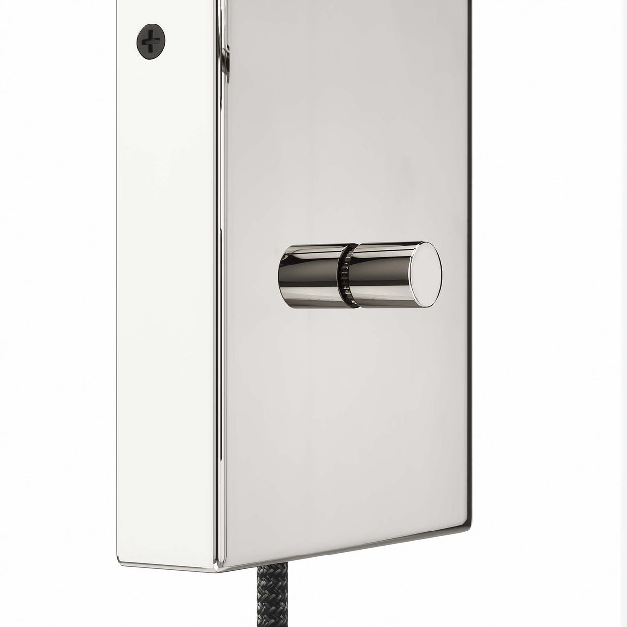 Caelum Wall Sconce w/ Plugin, Polished Nickel