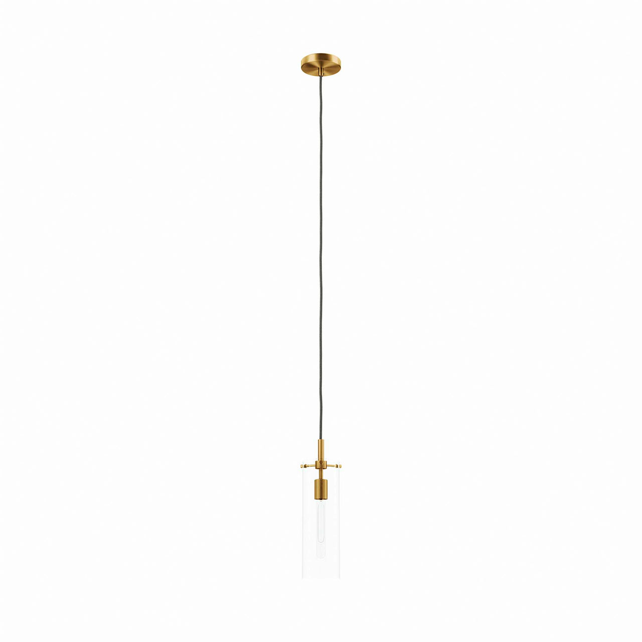 Caelum Pendant Light, Satin Brass