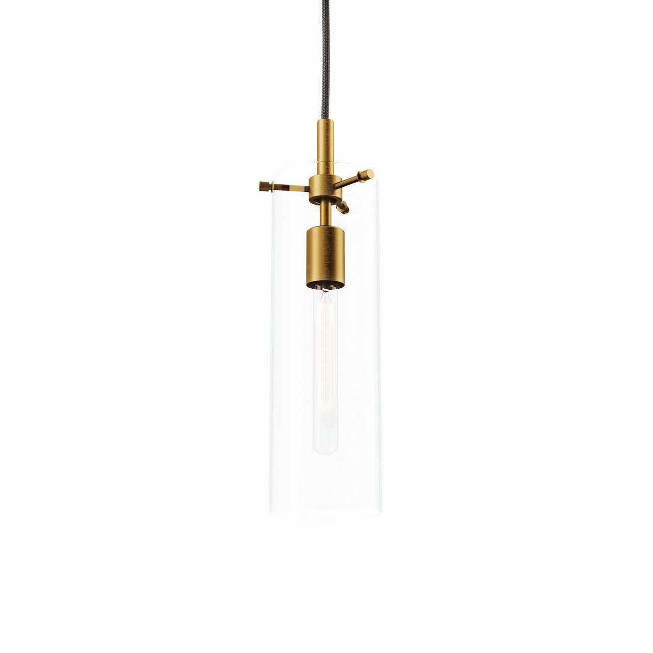 Caelum Pendant Light, Satin Brass