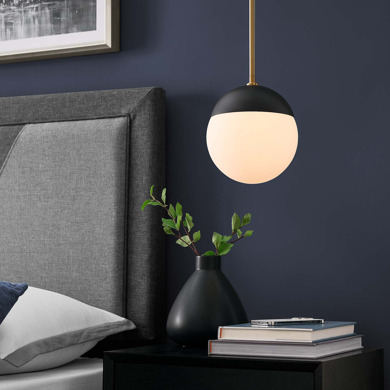 Starlight Pendant Light, Satin Brass