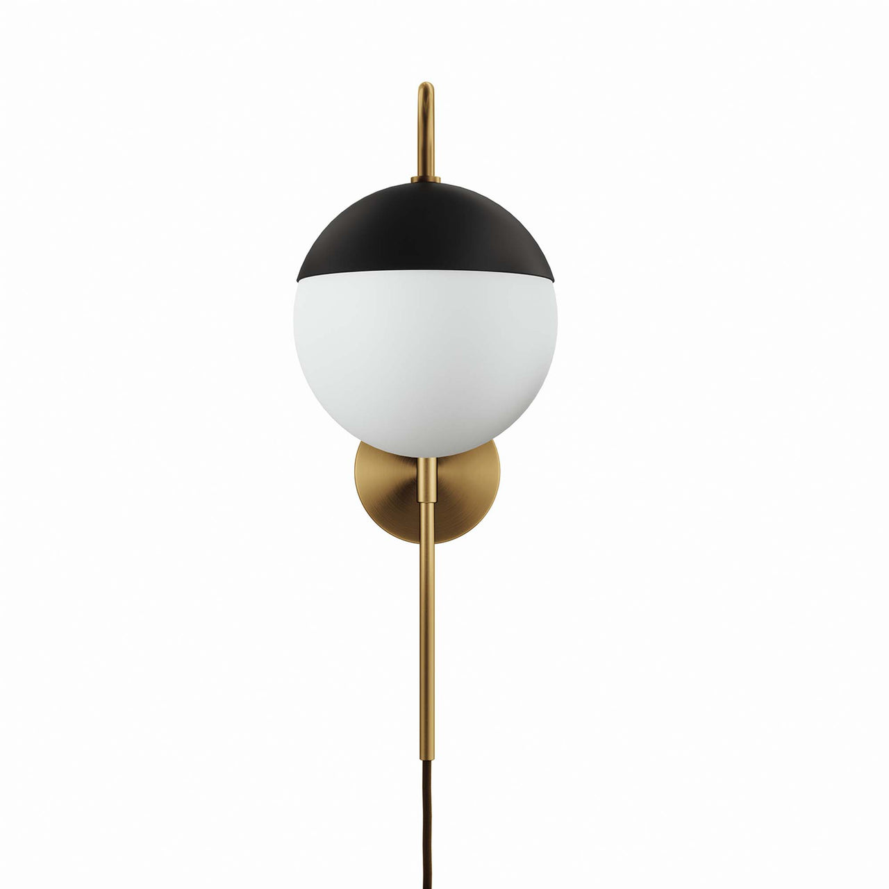 Starlight Wall Sconce w/ Cable, Satin Brass