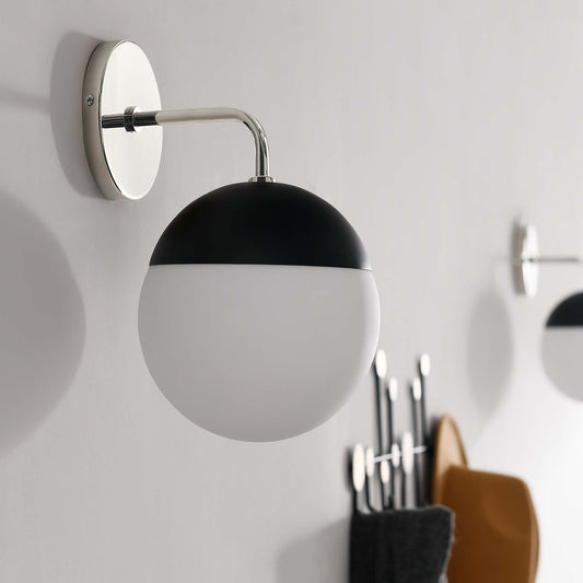 Starlight Wall Sconce, Polished Nickel