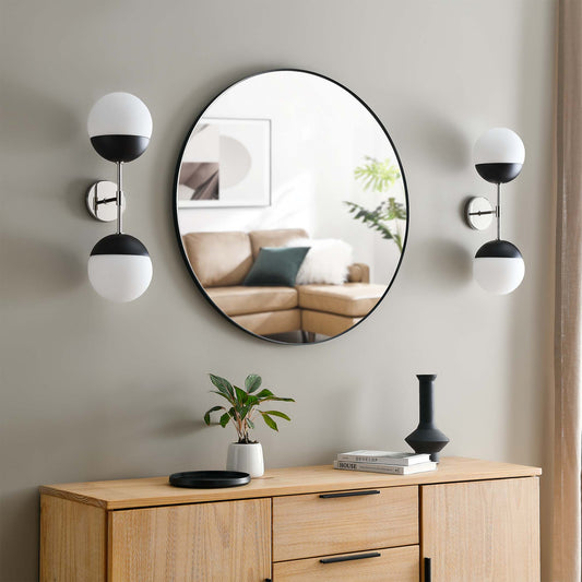 Starlight Wall Sconce, Polished Nickel