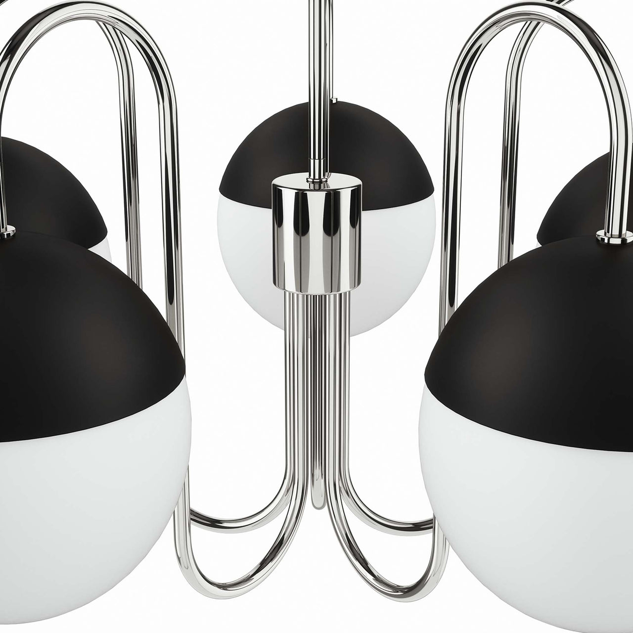 Starlight Chandelier, Polished Nickel