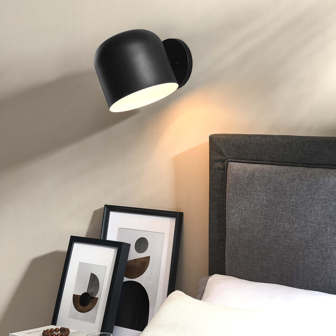 Brannick Wall Sconce, Black