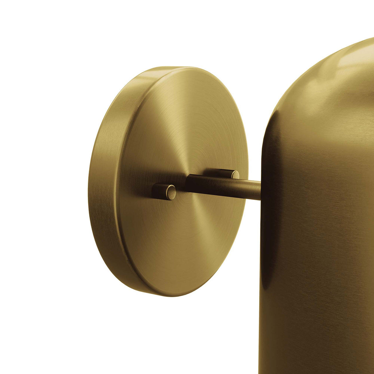 Brannick Wall Sconce, Satin Brass