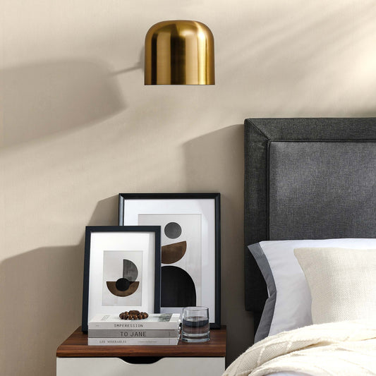Brannick Wall Sconce, Satin Brass