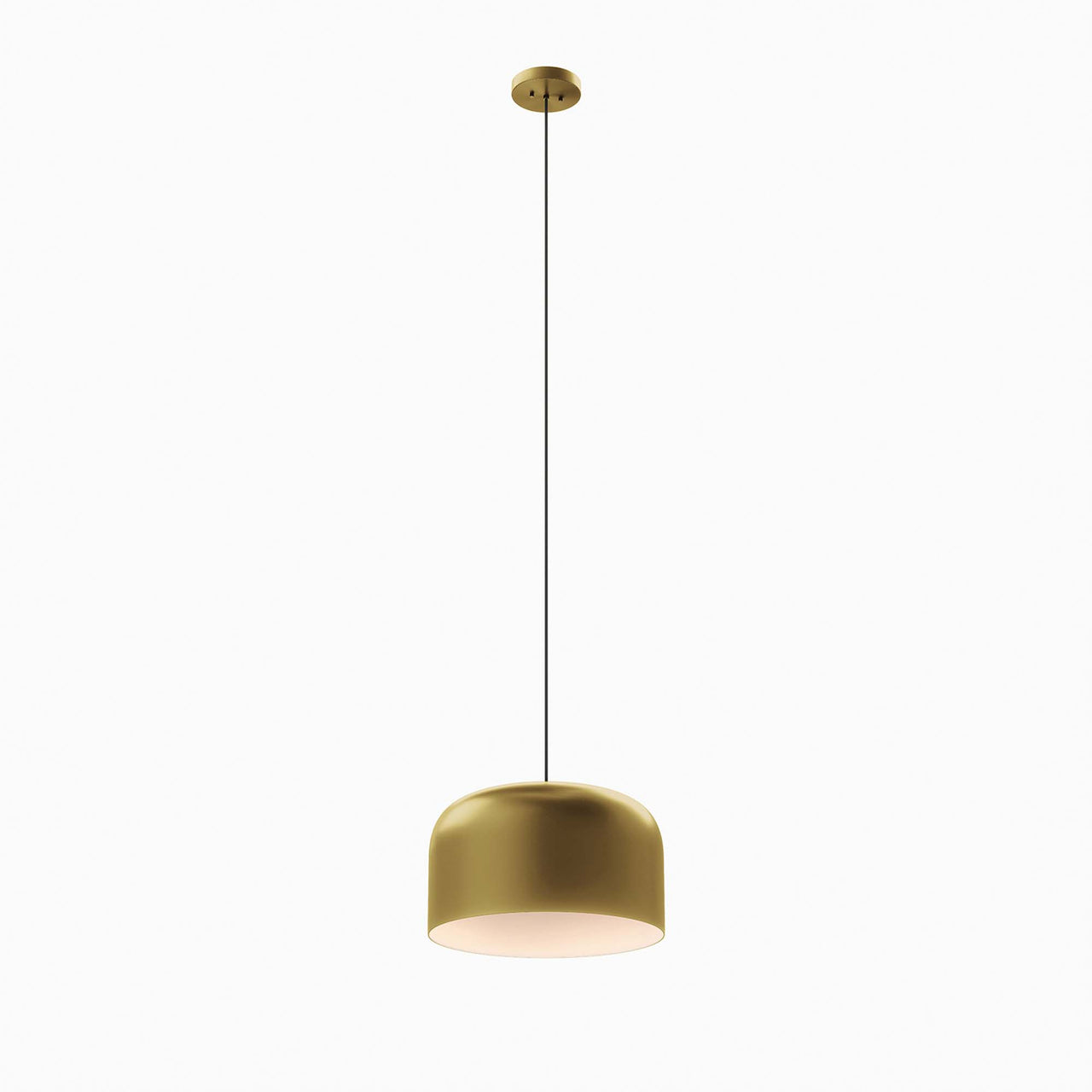 Brannick Pendant Light, Satin Brass