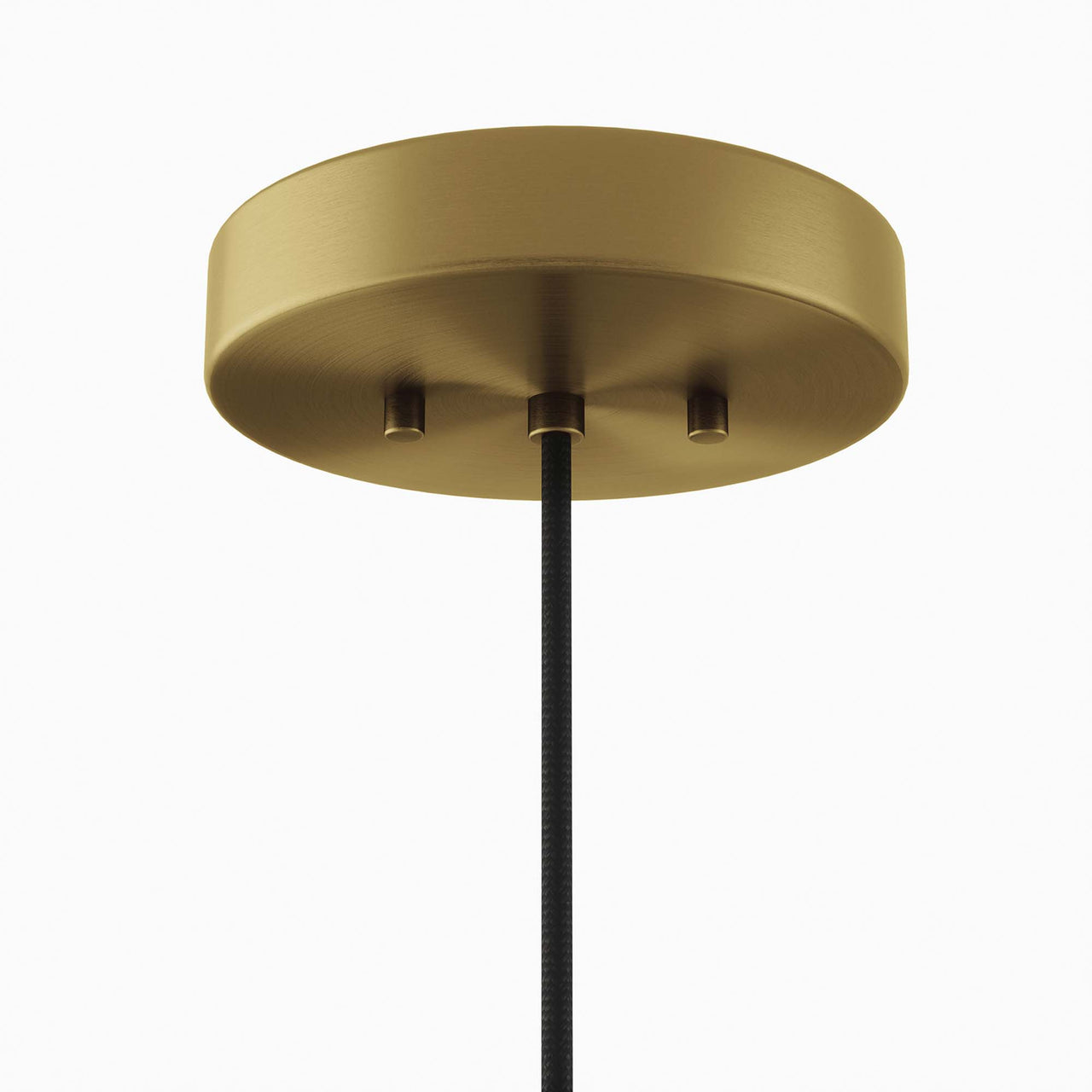 Brannick Pendant Light, Satin Brass
