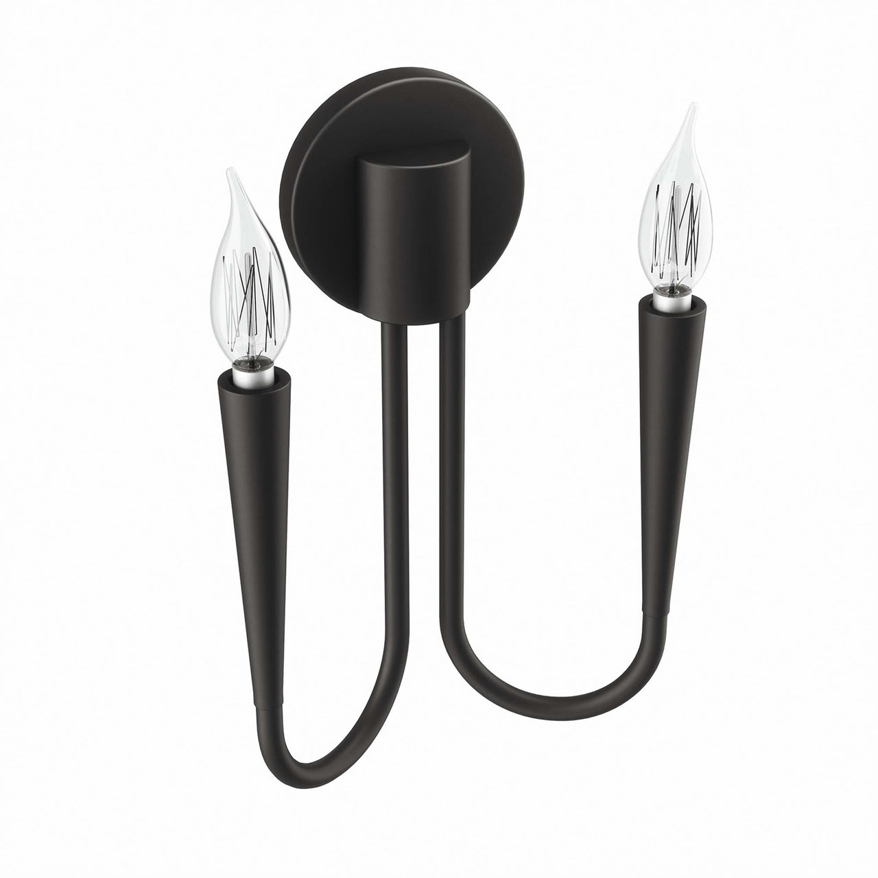 Luminator Wall Sconce, Black