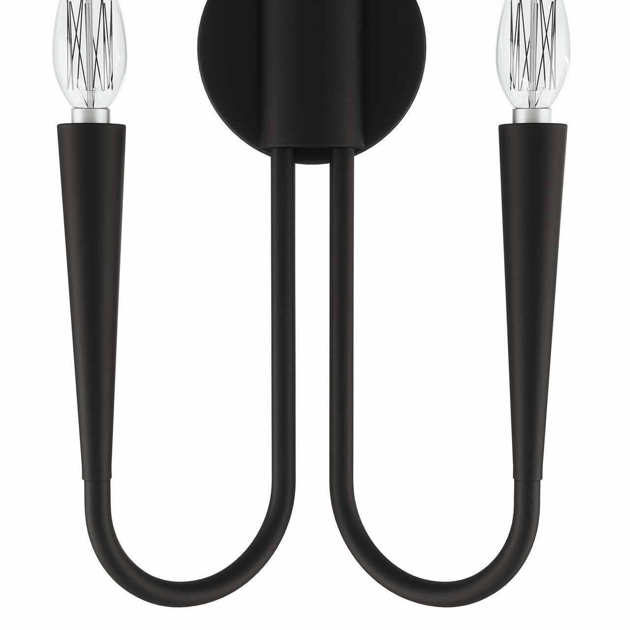 Luminator Wall Sconce, Black