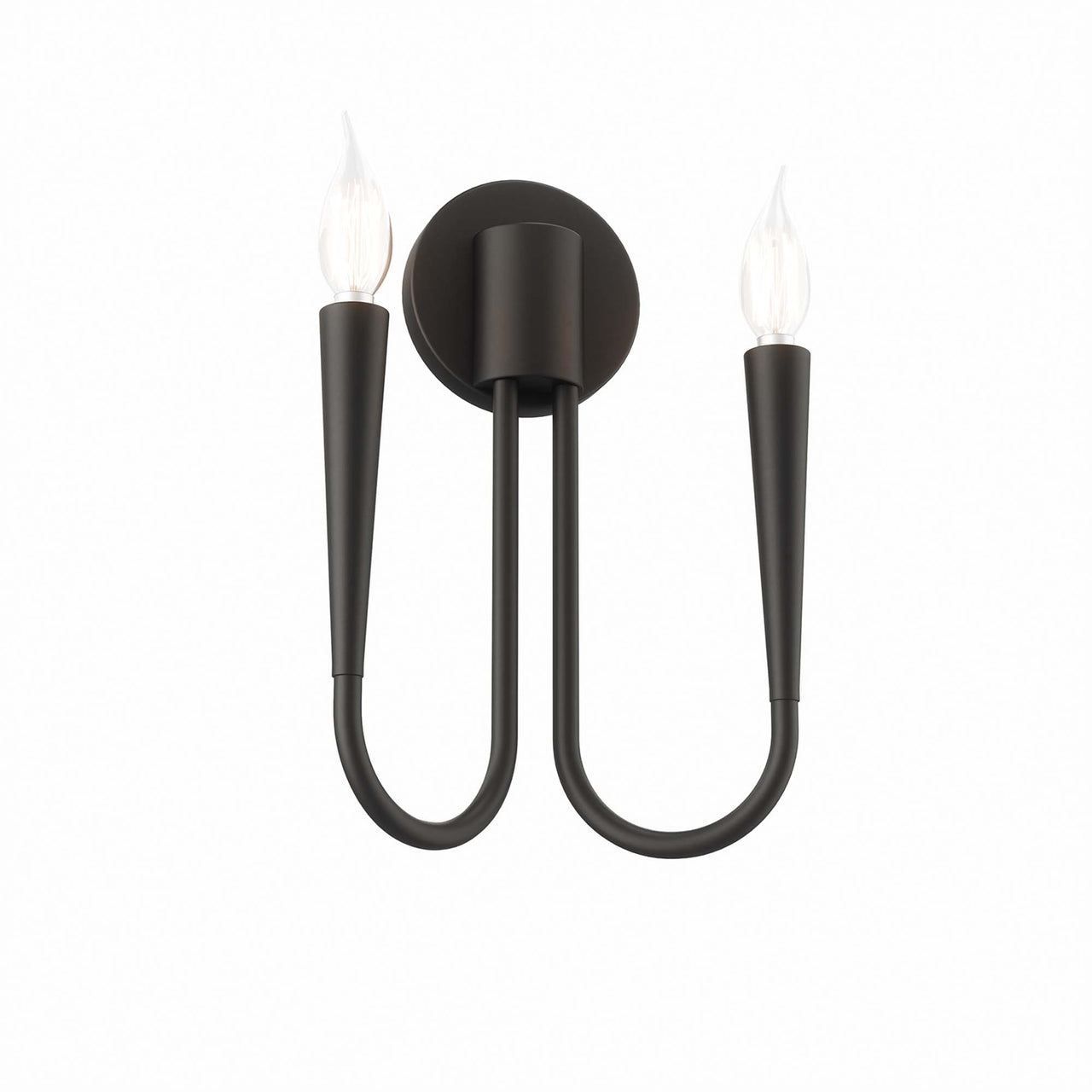 Luminator Wall Sconce, Black