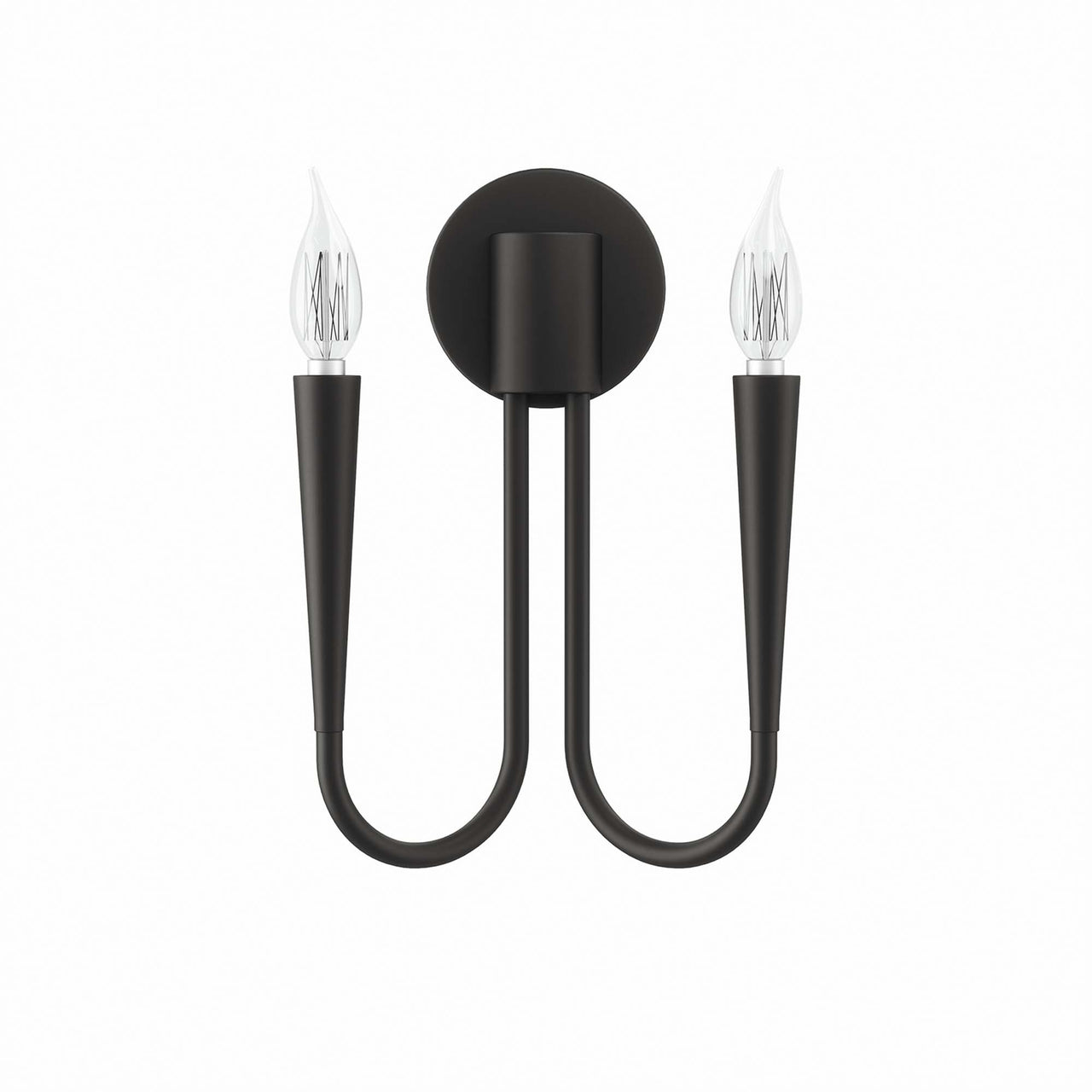 Luminator Wall Sconce, Black