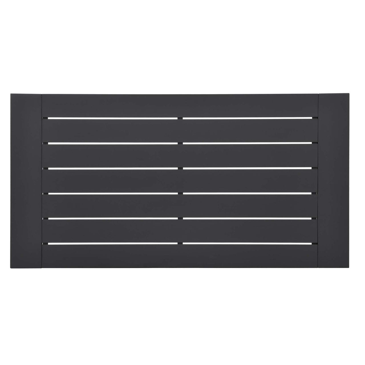Tahlor Alfresco Powder-Coated Aluminum Coffee Table, Gray