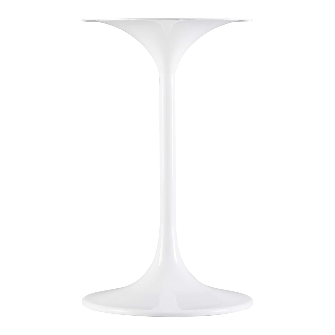 Ensemble Round Faux Marble Side Table, White & Black