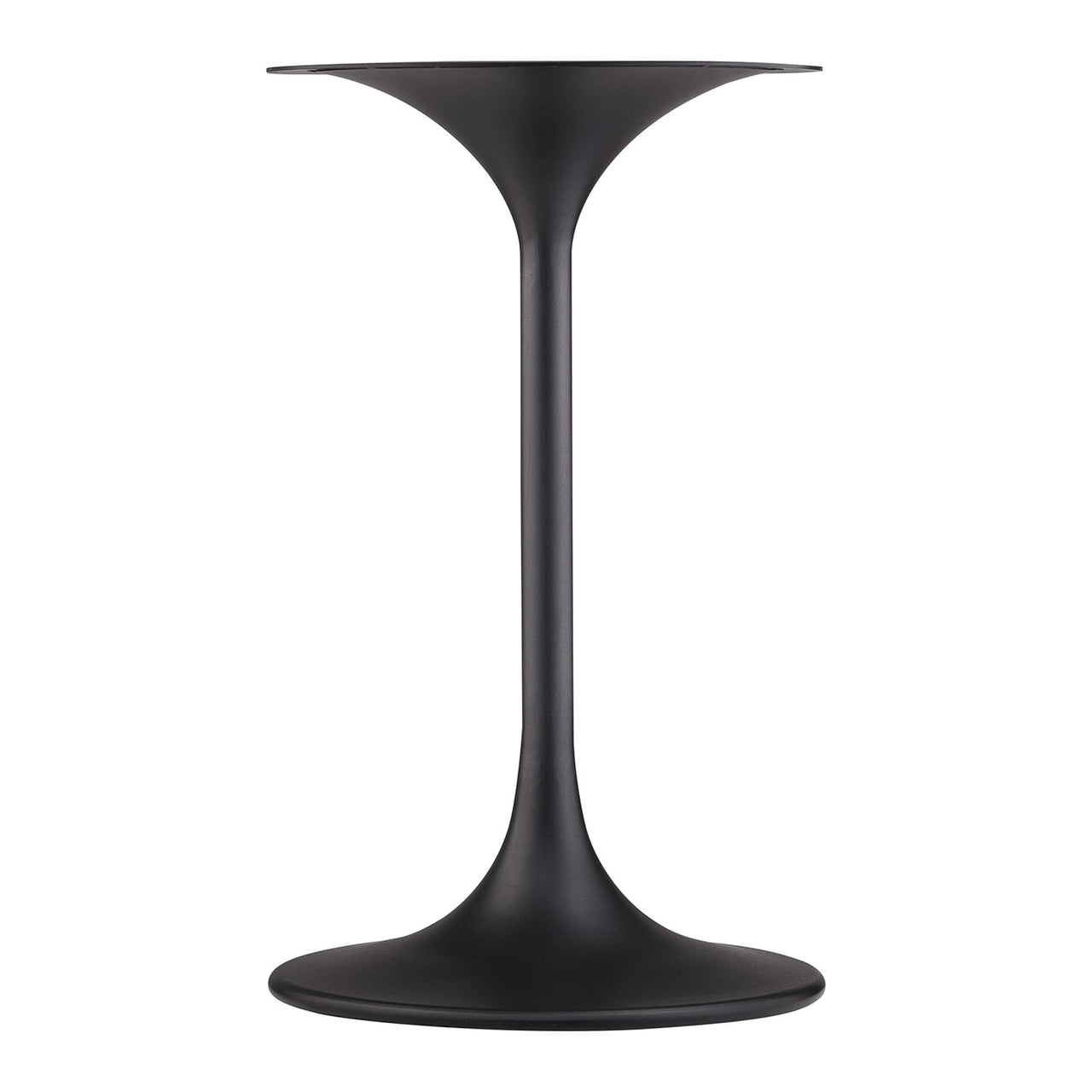 Ensemble Round Side Table, Black & Natural Wood