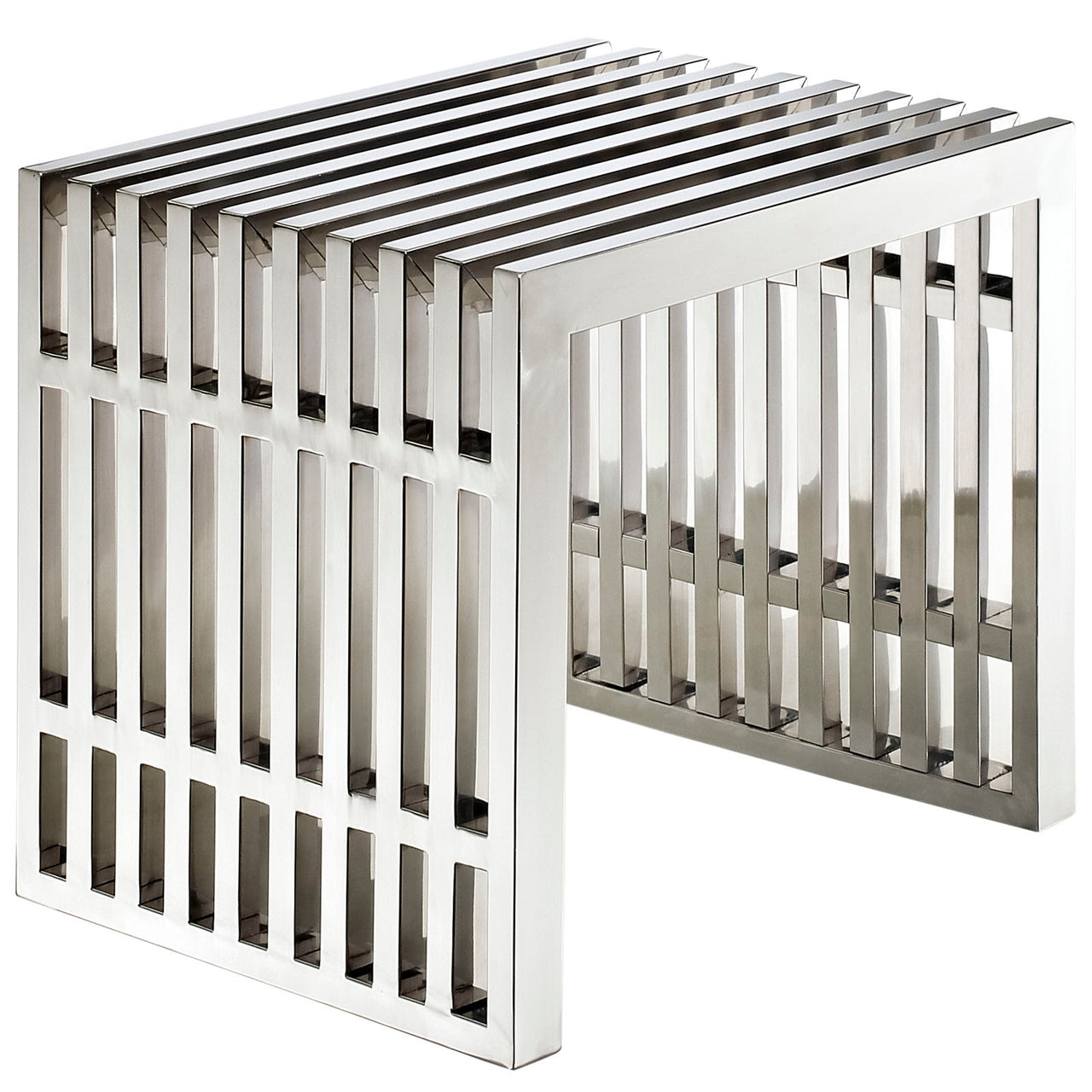 Orryx Bench, Small, Silver