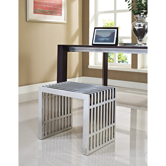 Orryx Bench, Small, Silver