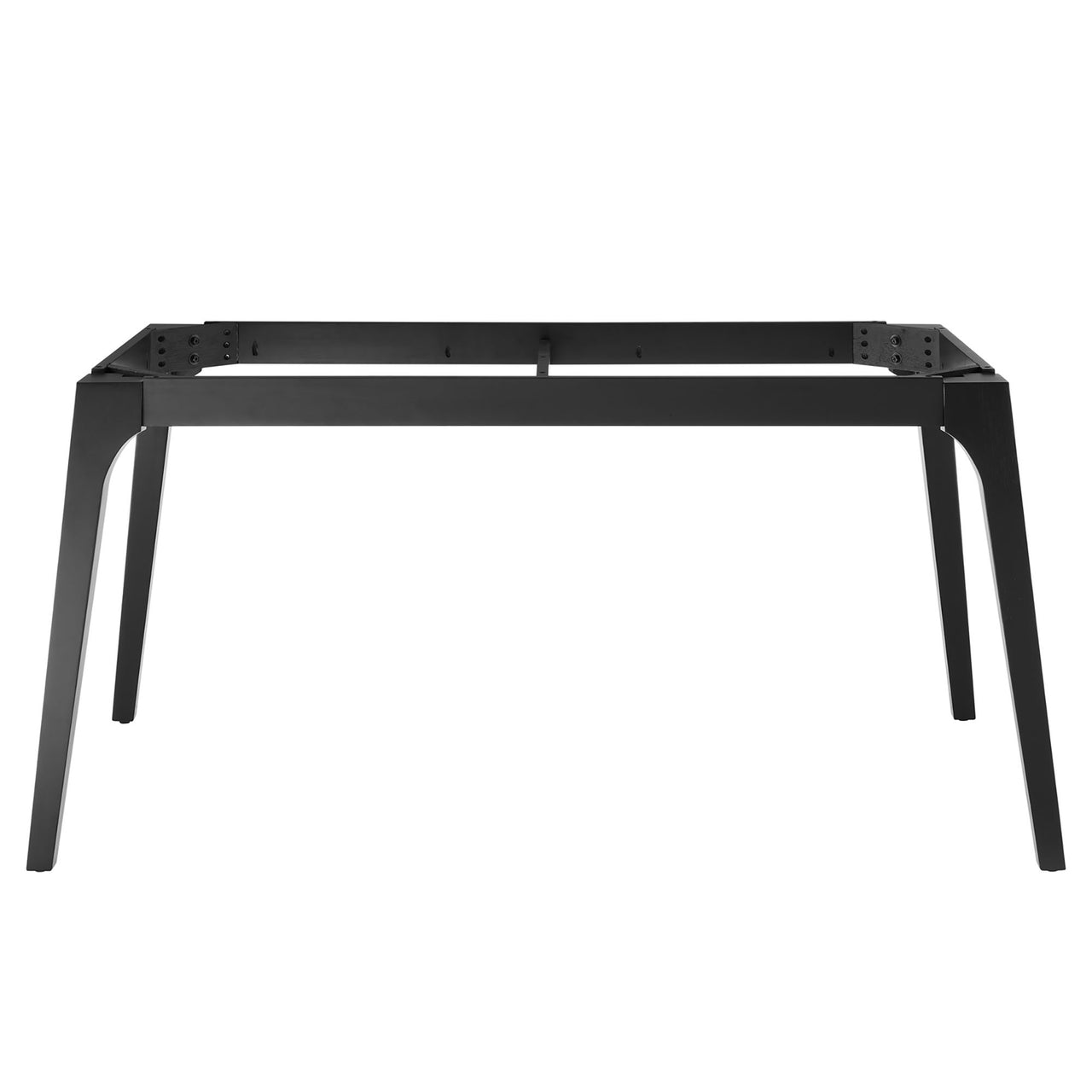 Nocturne Faux Marble Dining Table, Black & White
