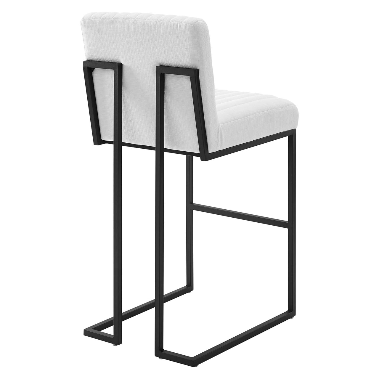 Mira Fabric Bar Stools, White