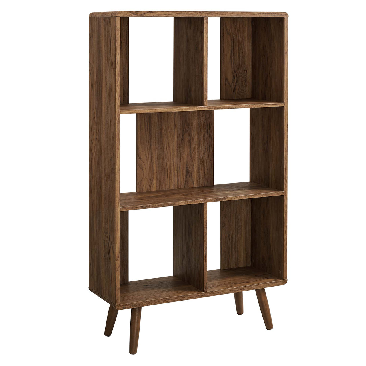 Erisen Bookcase, Small, Walnut