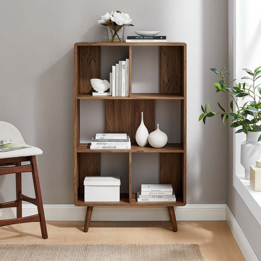 Erisen Bookcase, Small, Walnut