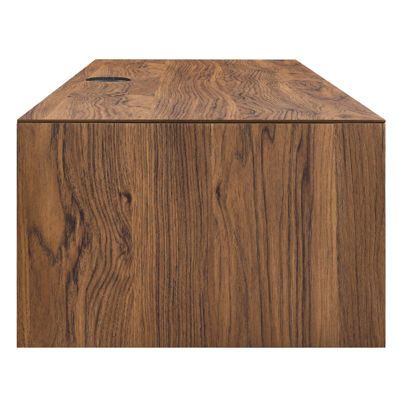 Veylith Floating Desk, Walnut