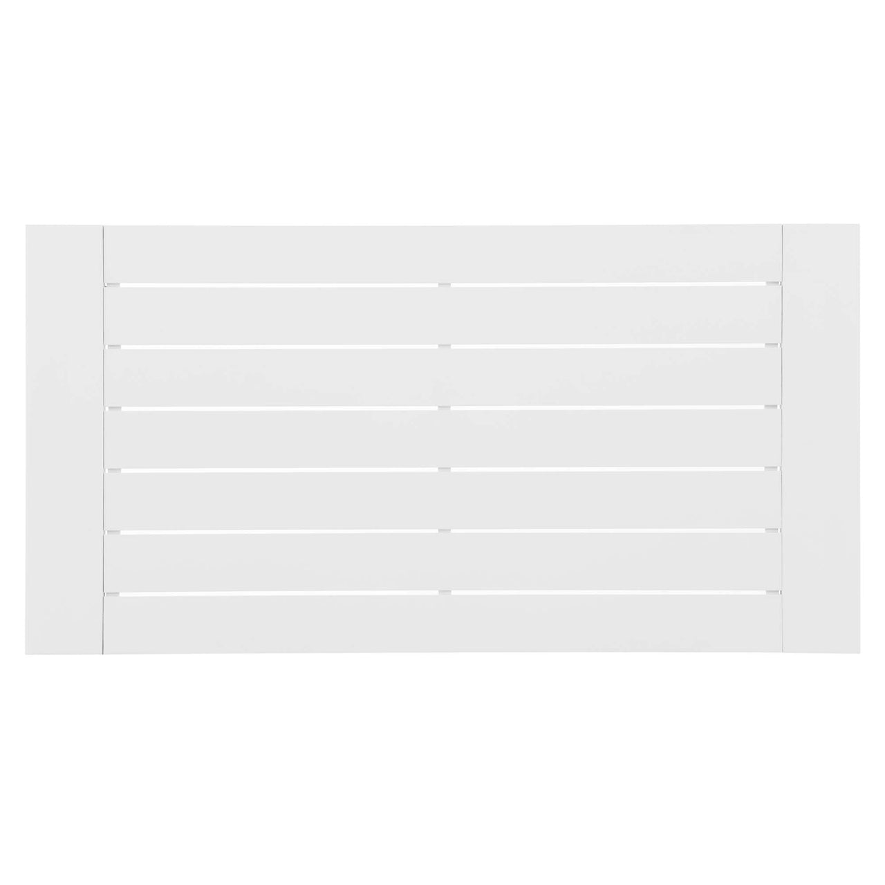 Tahlor 2-Piece Alfresco Powder-Coated Aluminum Set, White & Gray