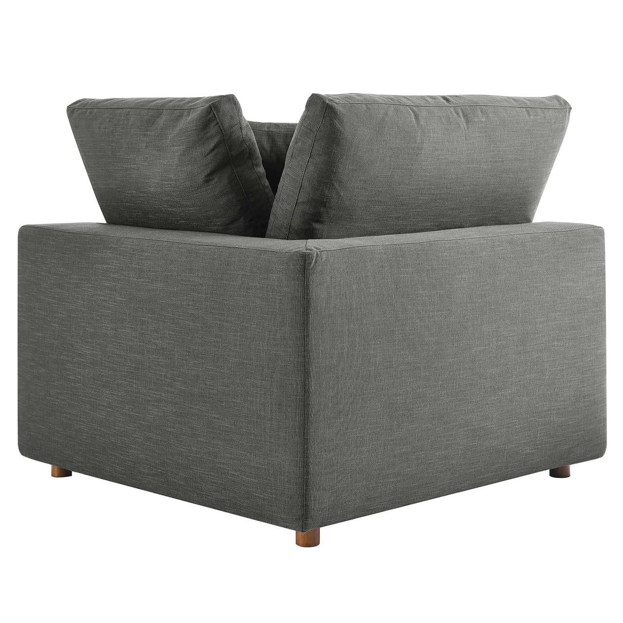 Commix 6-Piece Down Filled Overstuffed Sectional, Gray