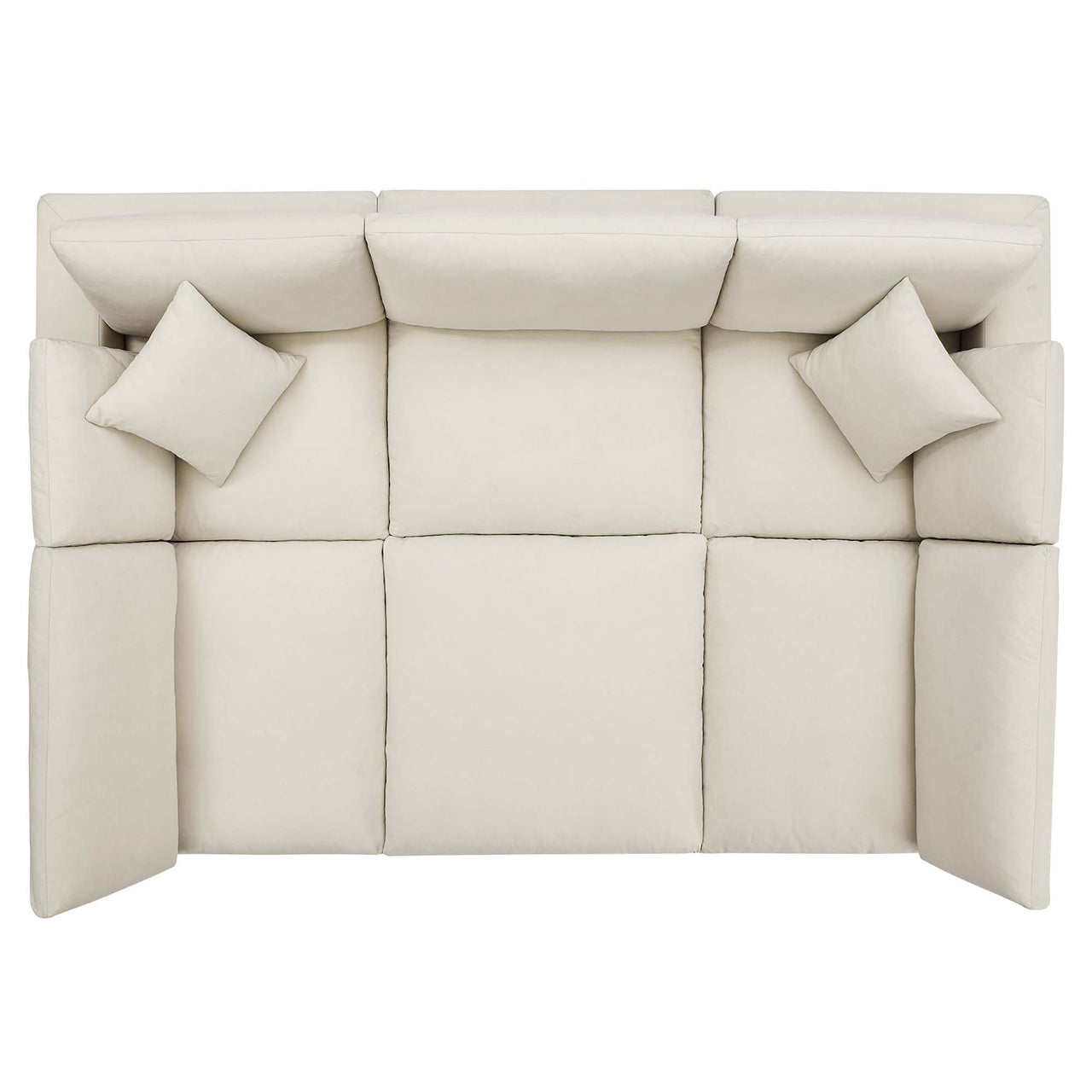 Angelic 6-Piece Cloudblend Sectional, Light Beige