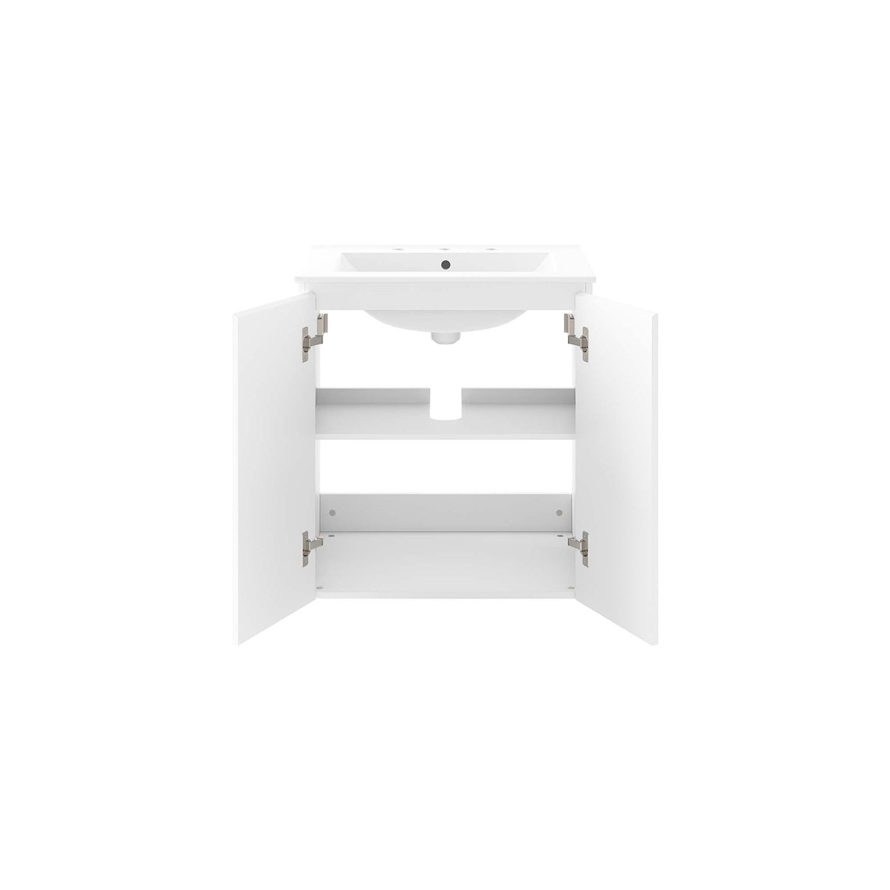 Brittney Floating Vanity Unit, Small, White