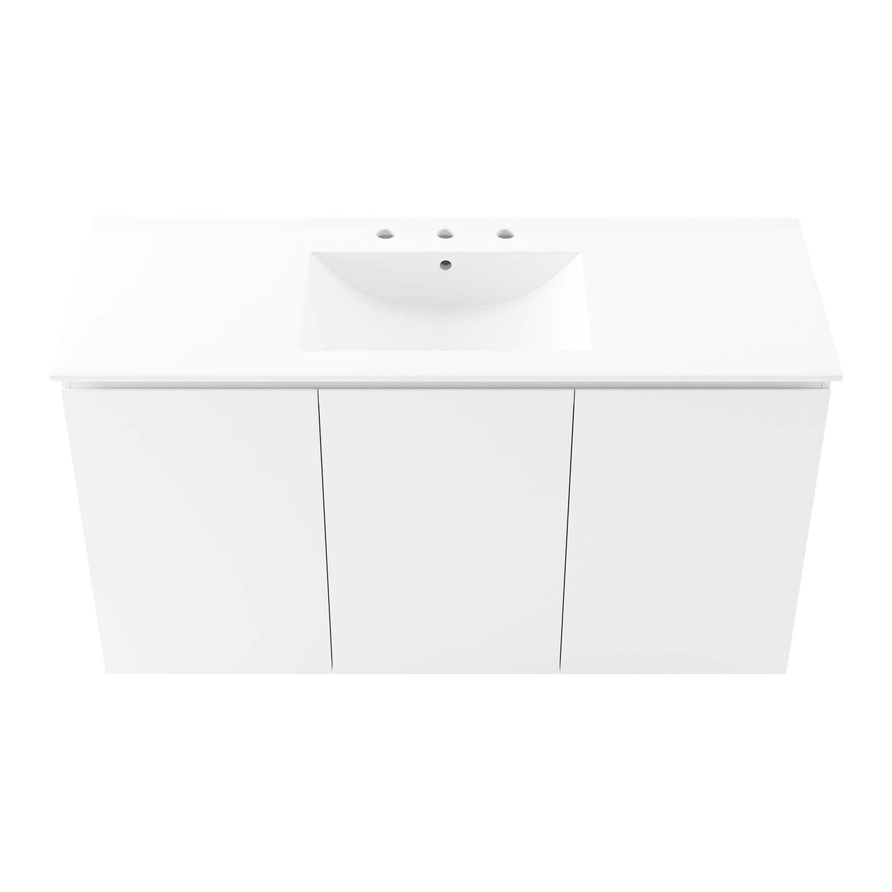 Brittney Floating Vanity Unit, Extra Large, White