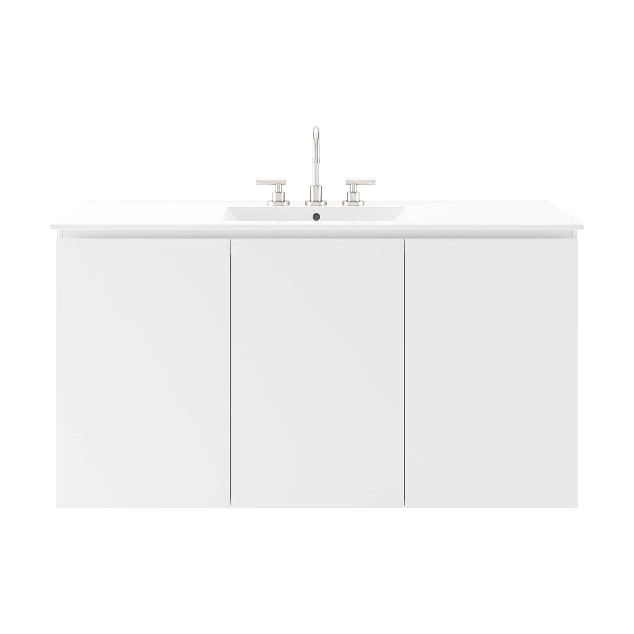Brittney Floating Vanity Unit, Extra Large, White
