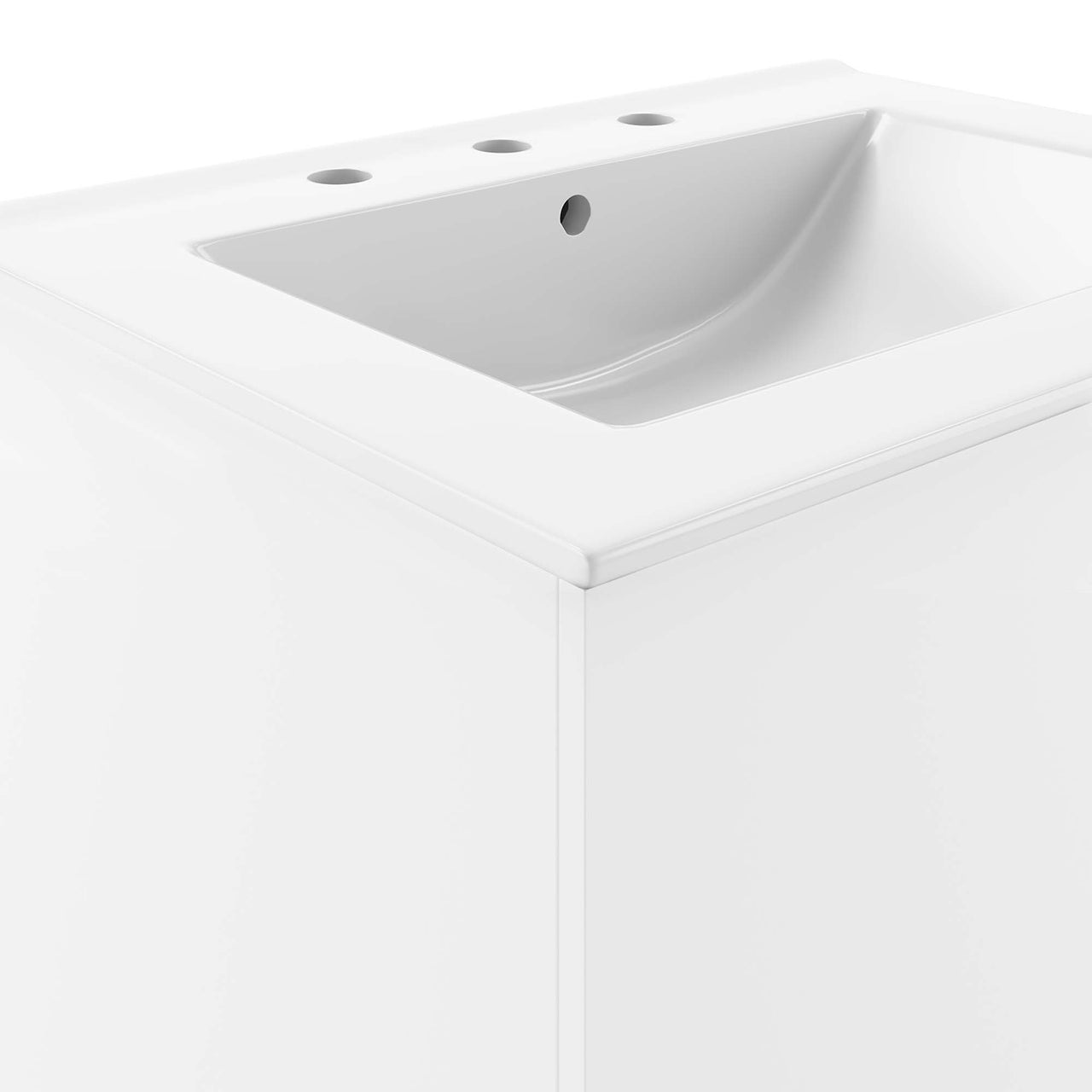 Verin Vanity Unit, Small, White