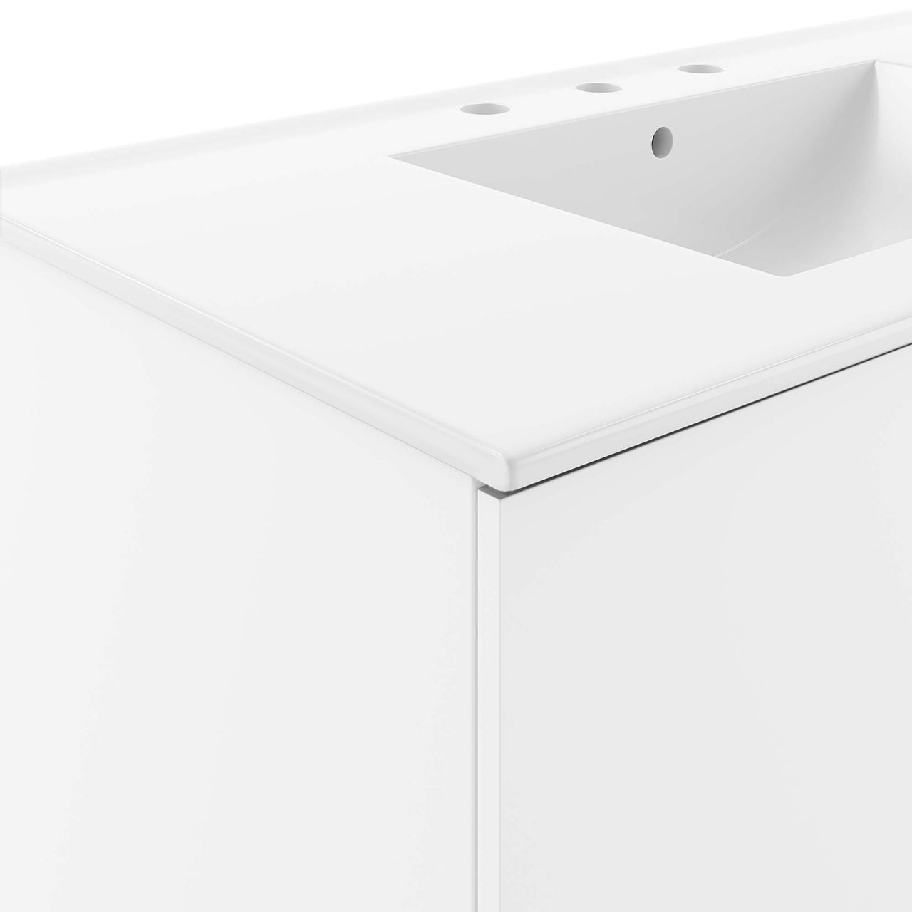 Verin Vanity Unit, Large, White