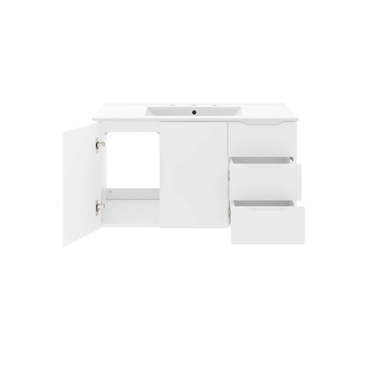 Verin Vanity Unit, Large, White
