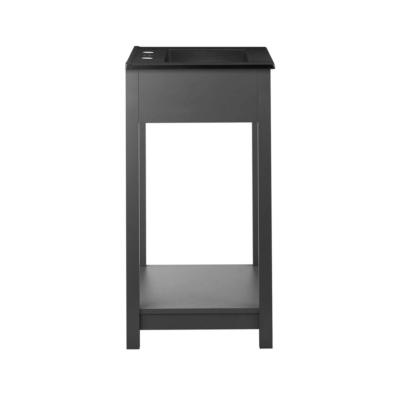 Altis Vanity Unit, Small, Gray & Black