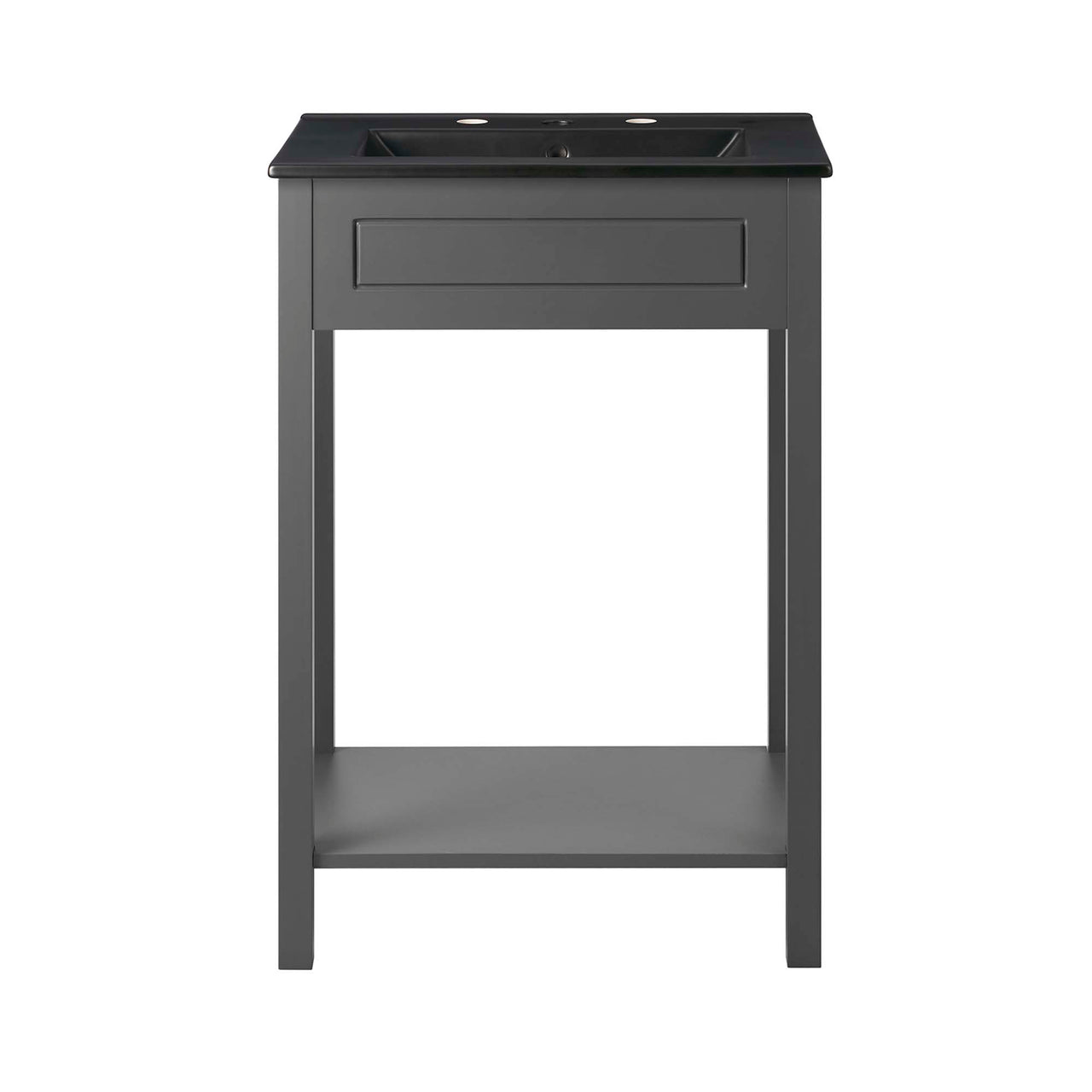 Altis Vanity Unit, Small, Gray & Black