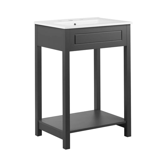 Altis Vanity Unit, Small, Gray & White
