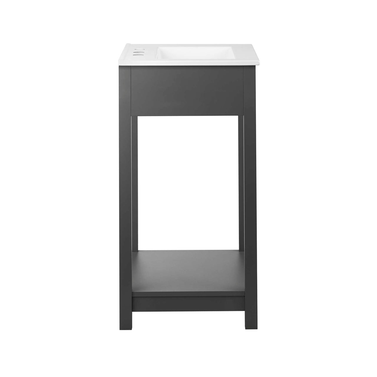 Altis Vanity Unit, Small, Gray & White