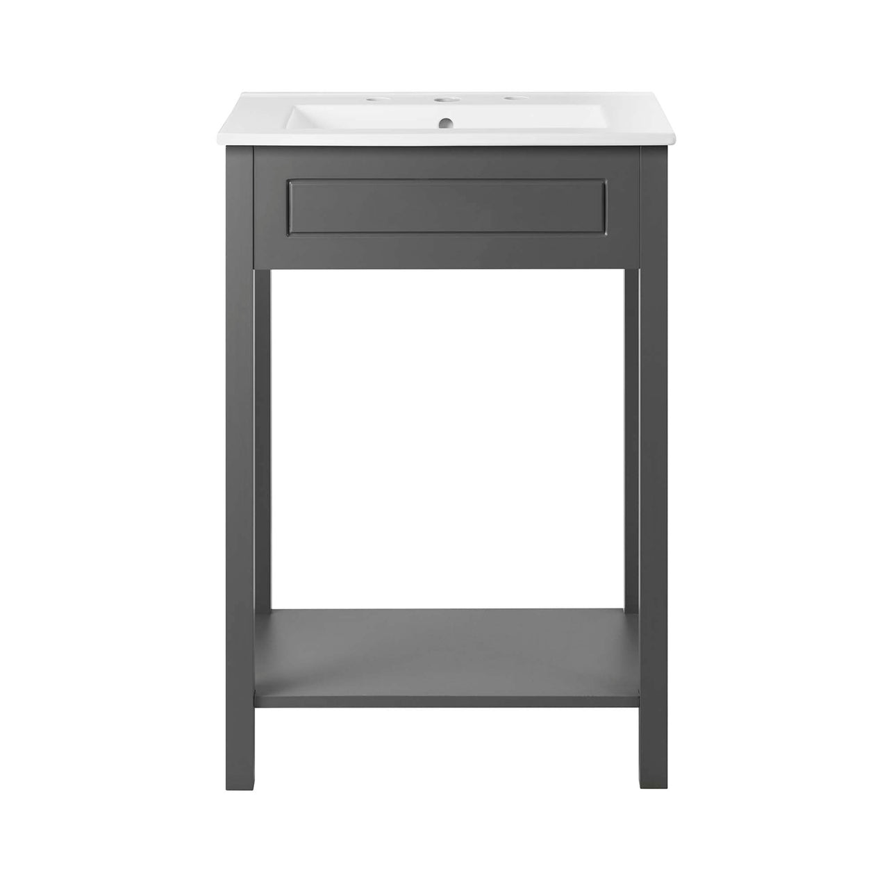 Altis Vanity Unit, Small, Gray & White