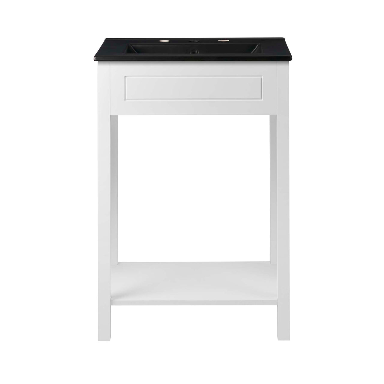 Altis Vanity Unit, Small, White & Black