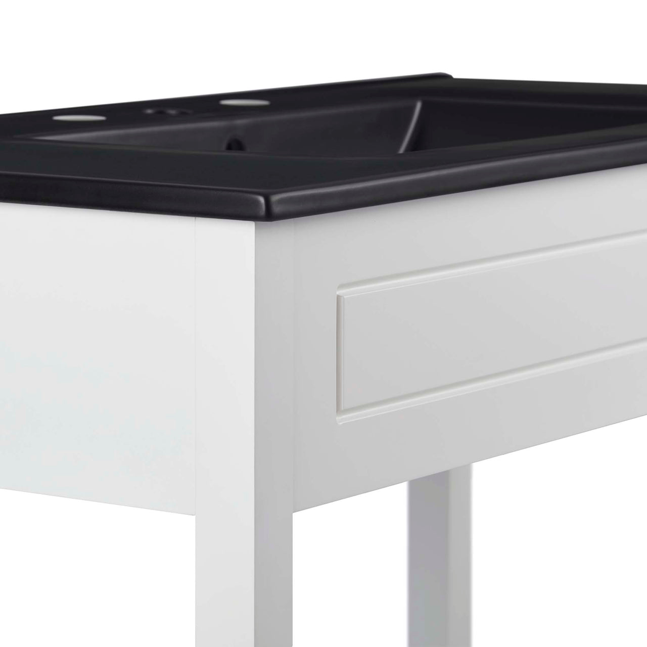 Altis Vanity Unit, Small, White & Black