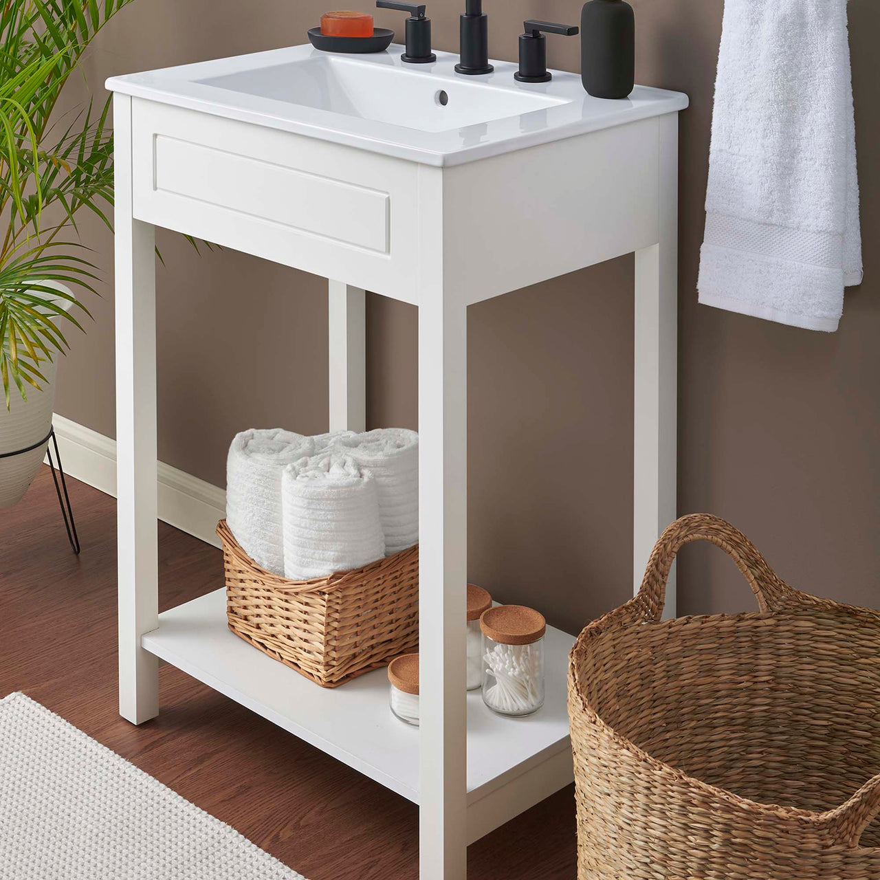 Altis Vanity Unit, Small, White