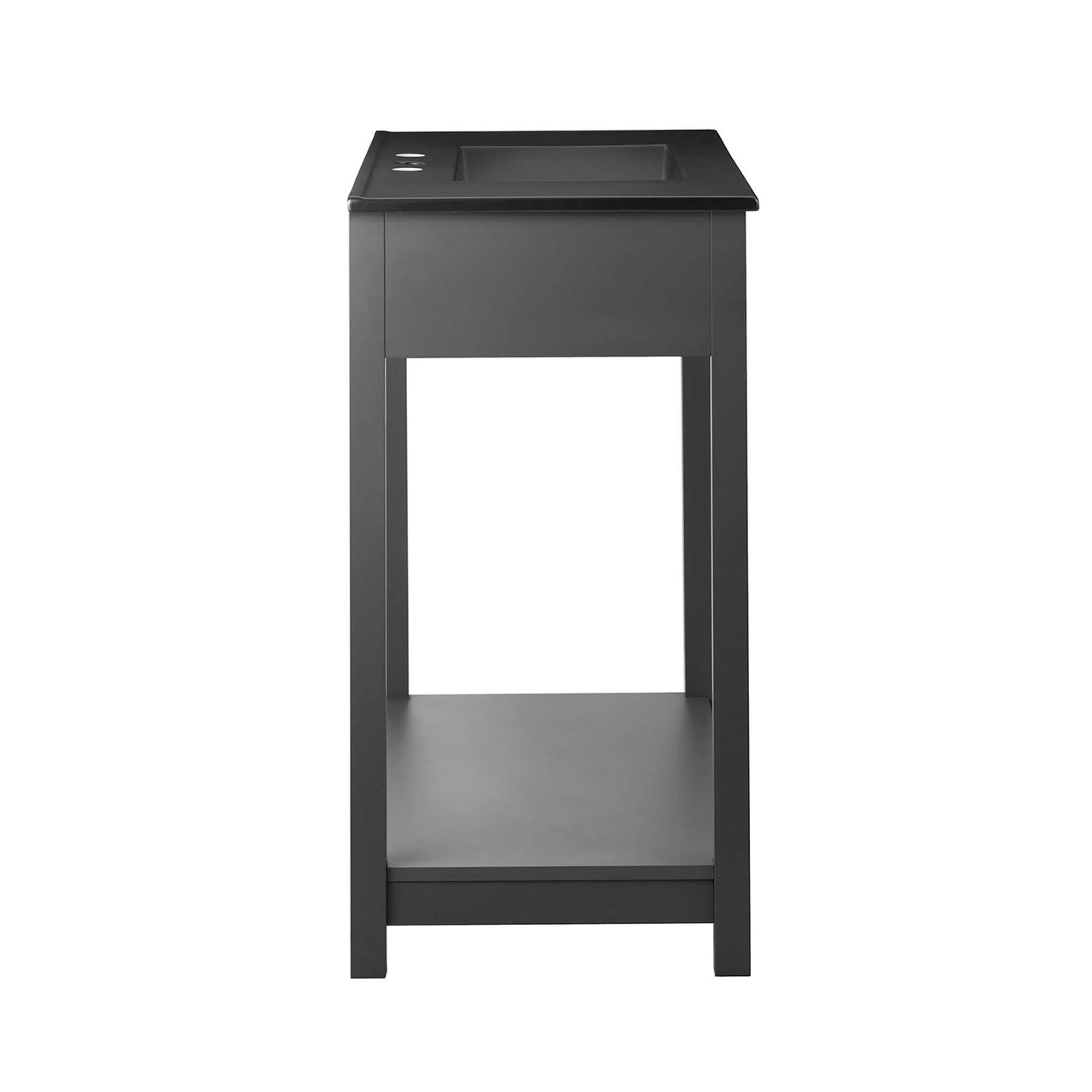 Altis Vanity Unit, Large, Gray & Black