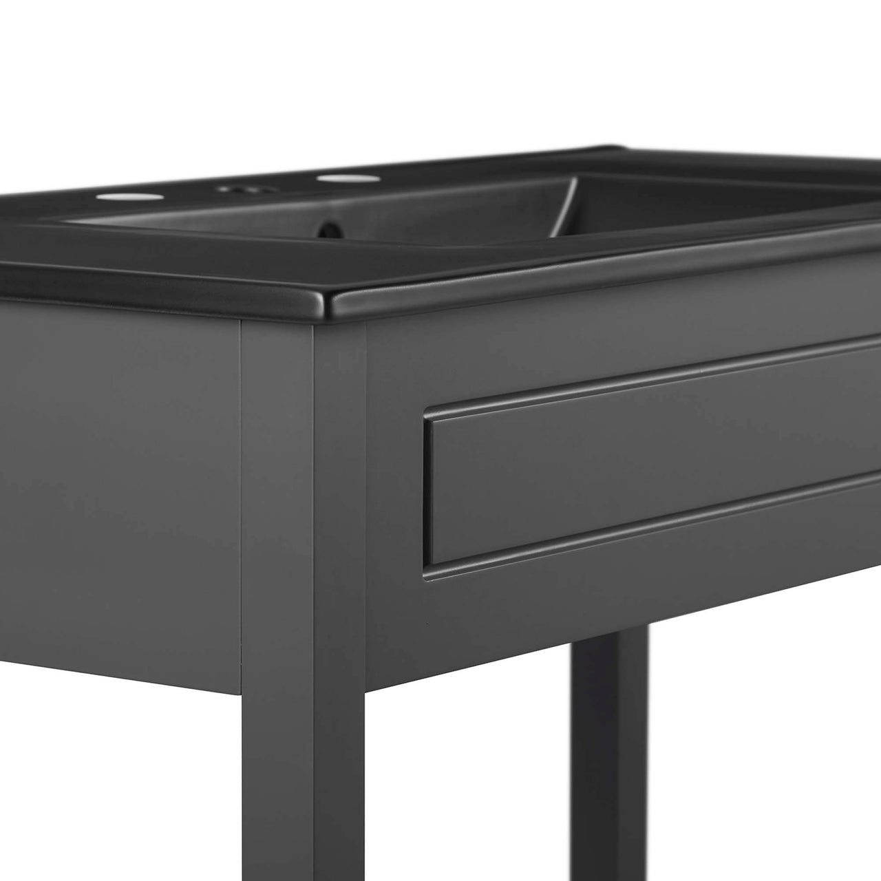 Altis Vanity Unit, Large, Gray & Black